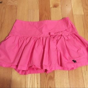 Abercrombie & Fitch pink skirt